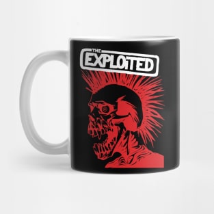 White Skull of Red Mug